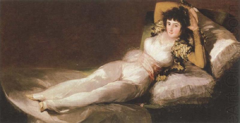 clothed maja, Francisco Goya